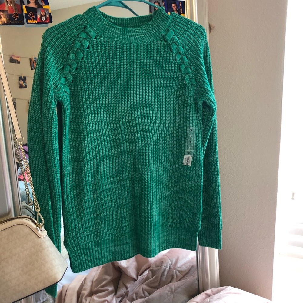 Green Sweater